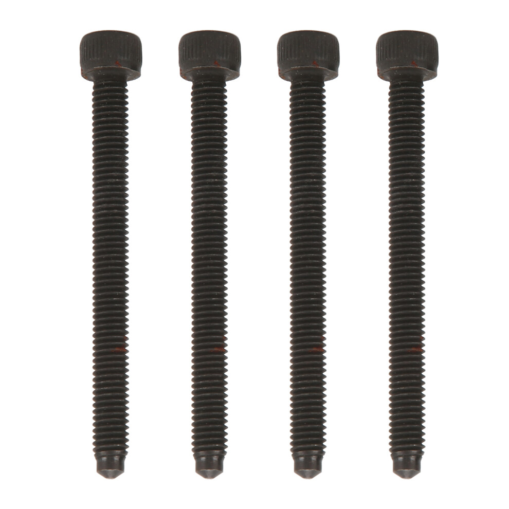 4Pcs Injector Screws Bolts Set 038103385A Iron Black Replacement For A3 Cabriolet 2008Â2009 9401322269075