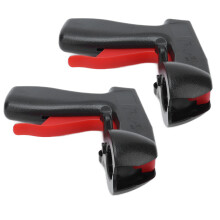 2 pezzi morsetto per manico di lattina di vernice in ABS, 28 mm, per pistola a spruzzo