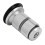 Bouchon de compression du jeu de direction 6061 Al noir 31.7mm 16
