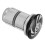 Bouchon de compression du jeu de direction 6061 Al noir 31.7mm 14