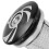 Bouchon de compression du jeu de direction 6061 Al noir 31.7mm 9