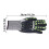 Guanto antitaglio a 5 livelli HPPE+TPR 26 cm Nero 10