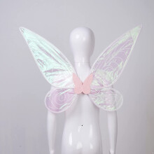 Ala d'angelo per bambini 48x60cm 75g Rosa/Bianco/Azzurro/Verde