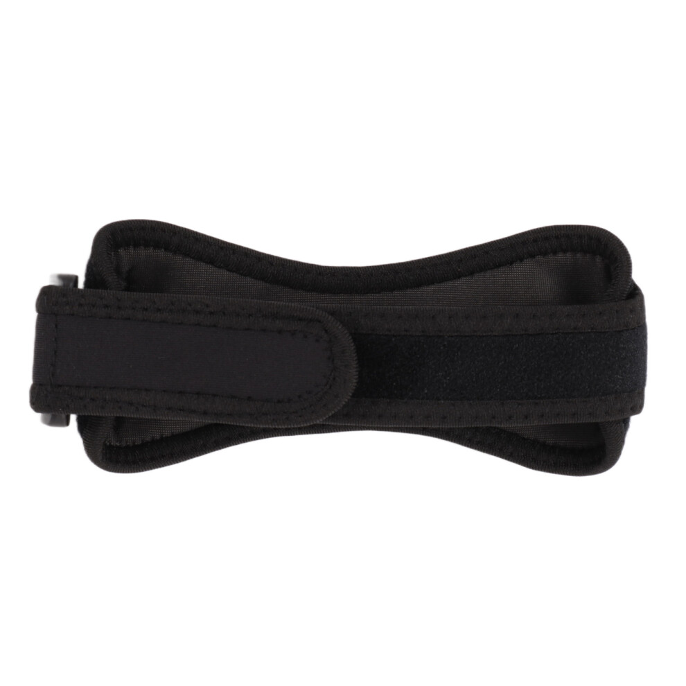 Black Compression Patella Strap Thickened Breathable Adjustable Knee Support Brace Band