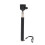 Monopode noir avec sangle thoracique 21,5–83 cm 320 g 16