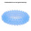 Renforceur de doigts Annular Dot 8,5 cm bleu 30 lb 9