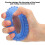 Renforceur de doigts Annular Dot 8,5 cm bleu 30 lb 4