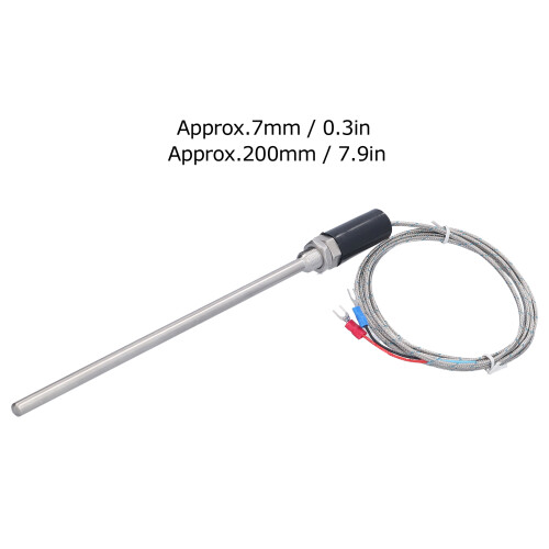 WRNT-01 Type K 0-600C 7mmx200mm inox 2