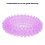 Exerciseur de doigts, 8,5 cm, Violet 40 lb 6