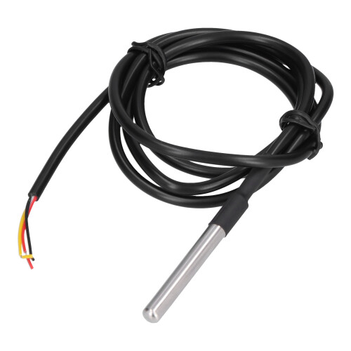 Sonde de température 6x50 mm inox, câble de 3 m, 9 à 12 bits 1