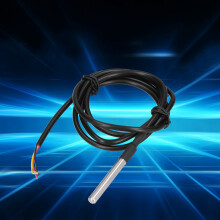 Sonde de température 3 m, 6 50 mm, rouge jaune noir