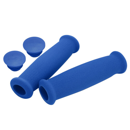 2 pezzi copriimpugnature in spugna di schiuma blu, antiscivolo 1