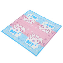 Lot de 32 serviettes en papier pour bébé — Modèles fille et garçon — Durables et mignonnes — Pour les fêtes