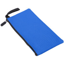 Sac à outils en toile bleue 23,5 x 13 cm / 9,3 x 5,1 po, compact