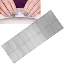 Feuille de protection des ongles ABS 22 pièces pour la maison et le salon