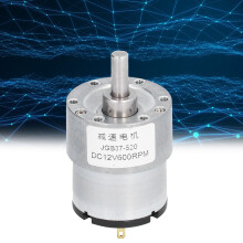 JGB37‑520 12V 600RPM DC Worm Gear Motor Turbo Reducer Shaft for Window Door Opener