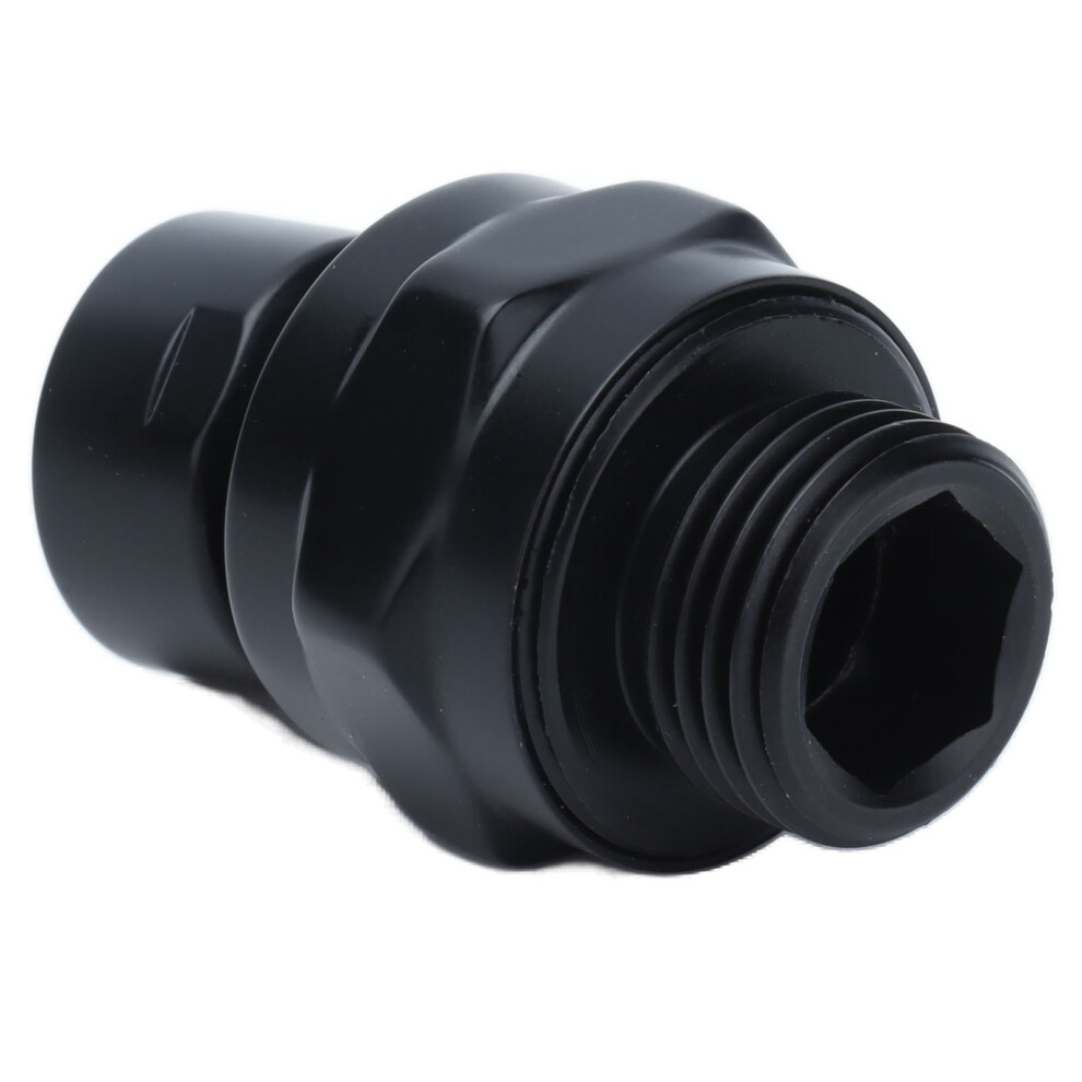 G1/2 Top Shower Adapter Adjustable Copper Shower Head Holder Home Bathroom Accessory Black 8731322276126