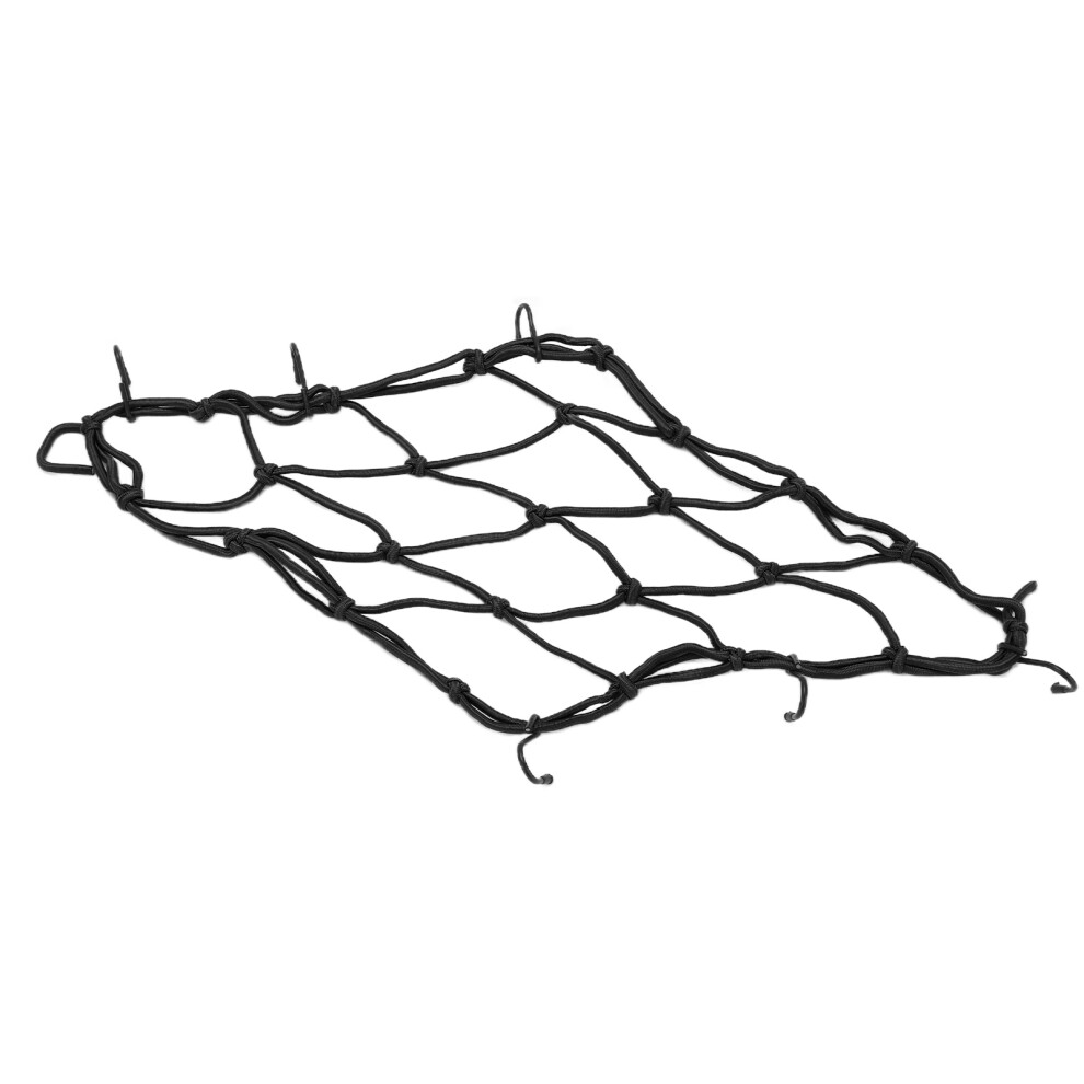 Cargo Net Nylon Tough Elastic Luggage Net With Hooks For Road Mountain Bicycles Motorcycles Electric Vehiclesblack 9311322275986