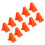20Pcs Floor Spacer Laminate ABS Compatible Triangles Installation Industrial Tools 14