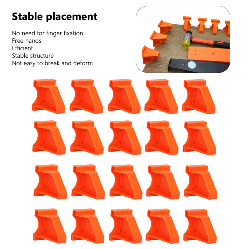 20Pcs Floor Spacer Laminate ABS Compatible Triangles Installation Industrial Tools 2