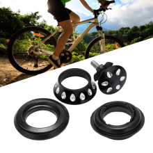 Jeu de direction à billes en métal en forme de goutte 1-1/8 po noir VTT