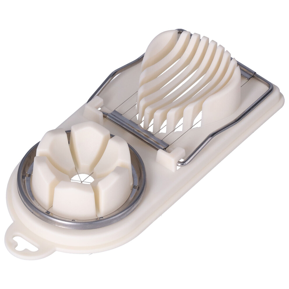 Egg Cutter Household Stainless Steel Wire Egg Cutter Safe Easy to Operate for Hard Boiled EggsWhite-image-OPC-PHVXQMD-NEW