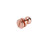 Rivetti in ottone 20 set oro rosa 7x6 mm per bagagli 3