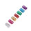 170 pezzi di perline per dreadlocks - vari colori 12