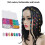 170 pezzi di perline per dreadlocks - vari colori 8