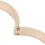 Moschettone rotondo 60/55mm in lega d'argento 5 pezzi 10