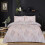 (Orchids-2, Single) 4PCs Complete Bedding Set Duvet Cover Fitted Sheet 1
