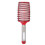 Spazzola a paddle rossa per capelli curvata e ventilata 25,5x7,5 cm 2