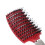Spazzola a paddle rossa per capelli curvata e ventilata 25,5x7,5 cm 8