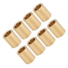 8 pezzi di cuscinetti a manicotto in ottone, foro Ø8 mm, diametro esterno Ø12 mm, lunghezza 15 mm