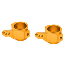 2 pezzi di blocchi sterzo in alluminio CC01 1/10 arancione
