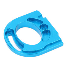 TT02 1/10 RC Supporto motore in alluminio 24g 38x37mm Blu