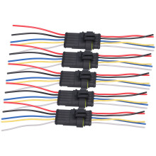 5 pièces connecteur étanche IP68 à 2 broches de 8 cm
