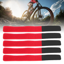 DUUTI 5 pezzi cinghie per portapacchi da bicicletta rosse 18x1,6 cm