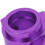 2 blocs de direction en alliage pour CC01 1/10 violet 10