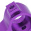 2 blocs de direction en alliage pour CC01 1/10 violet 7
