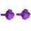 2 blocs de direction en alliage pour CC01 1/10 violet 14