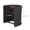 Paravento per microfono a forma di U 8.8x8.8x7.2 cm nero 9