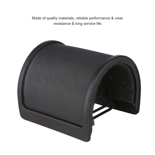 Paravento per microfono a forma di U 8.8x8.8x7.2 cm nero 1