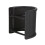 Paravento per microfono a forma di U 8.8x8.8x7.2 cm nero 1