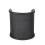 Paravento per microfono a forma di U 8.8x8.8x7.2 cm nero 10