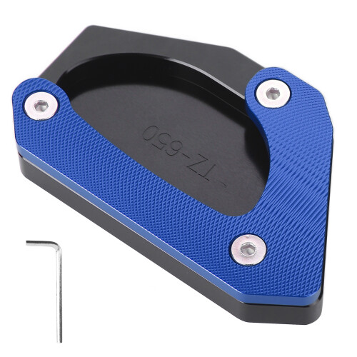 V STROM 650XT DL650 Piastra per cavalletto Blu 2004-2020 1