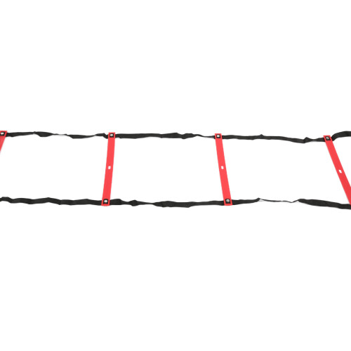 Échelle d'agilité fixe de 6,0 m, 12 barreaux, rouge 2