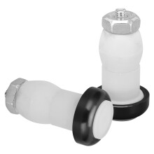 2 pezzi di luci per bicicletta LR1130 65 mAh Rosso 16-23 mm
