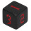 Ensemble de 7 dés polyédriques rouges en acrylique standard pour DND 11