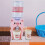 Mini distributeur d'eau en forme de cochon rose 5.3-6.3oz 14